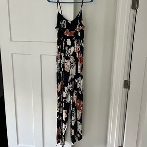 ark & co. Floral Jumpsuit